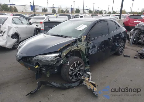 2017 Toyota Corolla Xse из США, поврежденный, VIN 5YFBURHEXHP721946